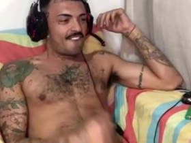 After the football game nothing like watching porn